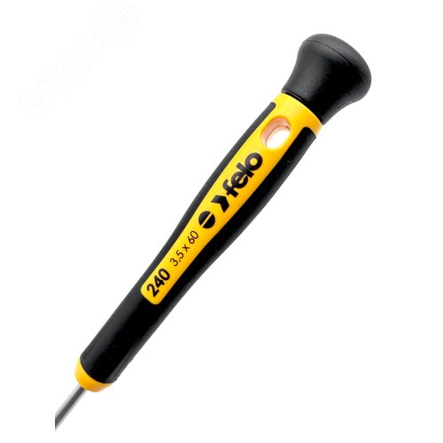 Отвертка шлицевая плоская для точных работ 3,5X0,6X60 - фото 3