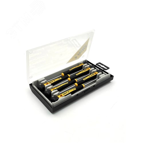 Набор отверток для точных работ SL/PH/P/Y в кейсе, 6 шт - фото 2