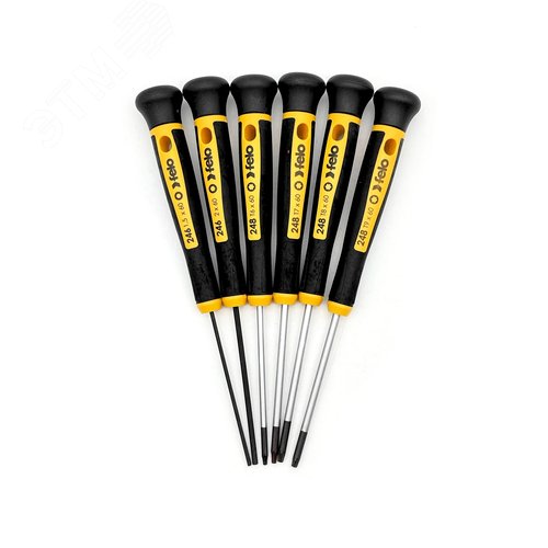 Набор отверток для точных работ Tx/HEX в кейсе, 6 шт - фото 4