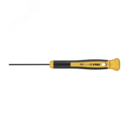 Изображение товара Отвертка для точных работ ESD Safe с защитой от статического напряжения крестовая HEX 1,5х60 (шт)