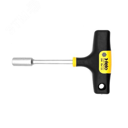 Ключ Т-образный 10 мм, стержень 125 мм - фото 1