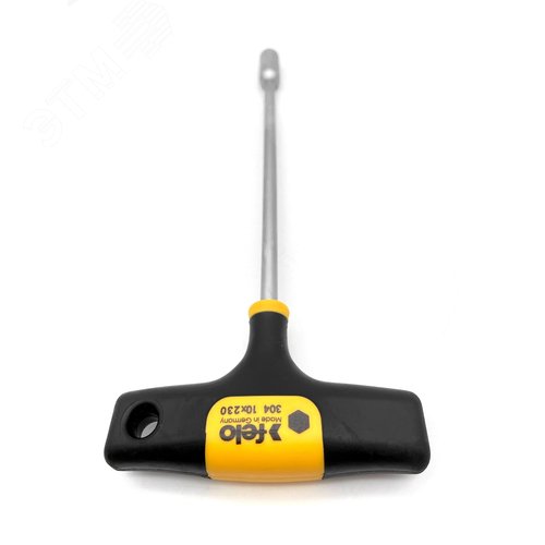 Ключ Т-образный 10 мм, стержень 230 мм - фото 3