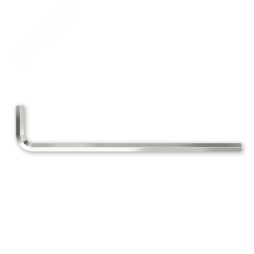 Изображение товара Ключ Г-образный шестигранный удлиненный HEX 5,0х165,0мм, упаковка 10 шт (упак)