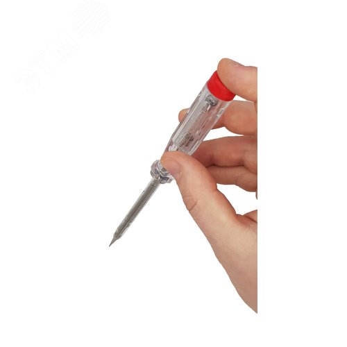 Отвертка тестер напряжения 3,5X1X100 220-250 В на блистере - фото 3