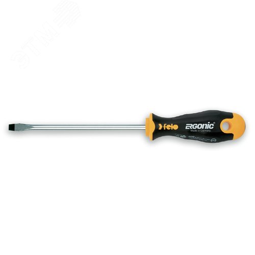 Изображение товара Отвертка Ergonic плоская шлицевая 8,0X1,2X300 (шт)
