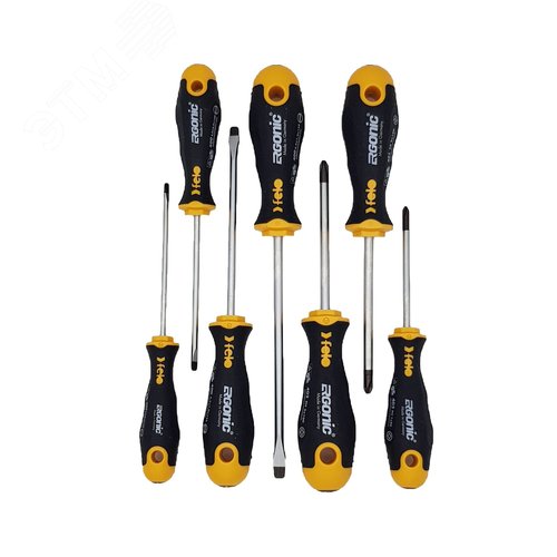 Набор отверток Ergonic 7 шт - фото 2