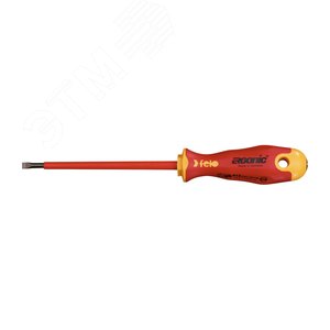 Изображение товара Отвертка диэлектрическая Ergonic плоская шлицевая 3,0X0,5X100 (шт)