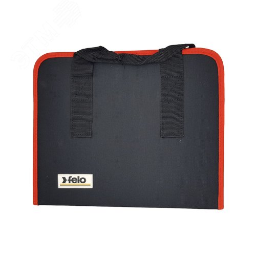 Набор диэлектрических отверток SL/PH/PZ E-Slim ERGONIC, бокорезов, плоскогубцев, длинногубцев, стриппера и отвертки тестера напряжения сети в сумке - фото 2