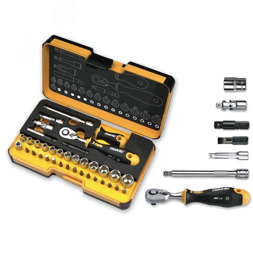 Набор инструментов для электромонтажника в кейсе, 78 предметов - фото 3