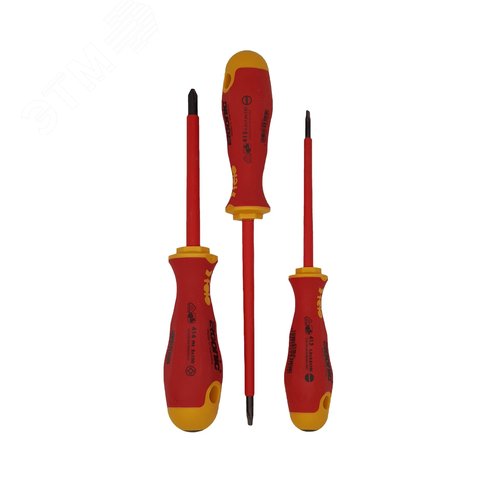 Набор диэлектрических отверток Ergonic 3 шт - фото 3