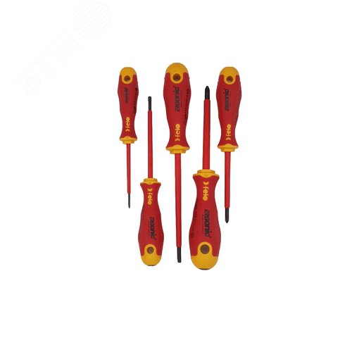 Набор диэлектрических отверток Ergonic с тестером напряжения 6 шт - фото 3