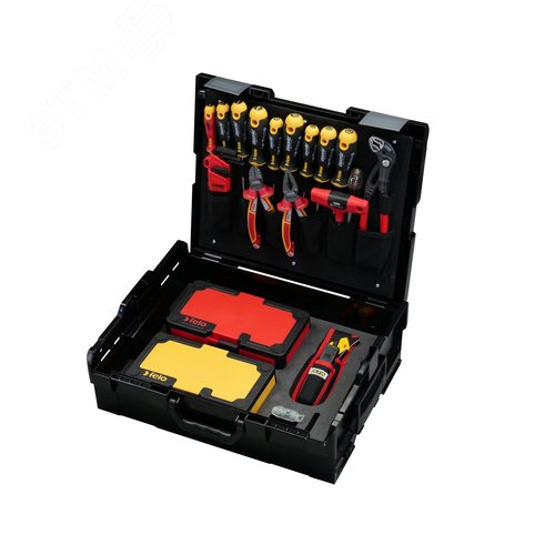 Набор инструментов в кейсе, 75 предметов - фото 1