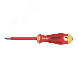 Изображение товара Отвертка диэлектрическая Ergonic крестовая PZ 1X80 (шт)