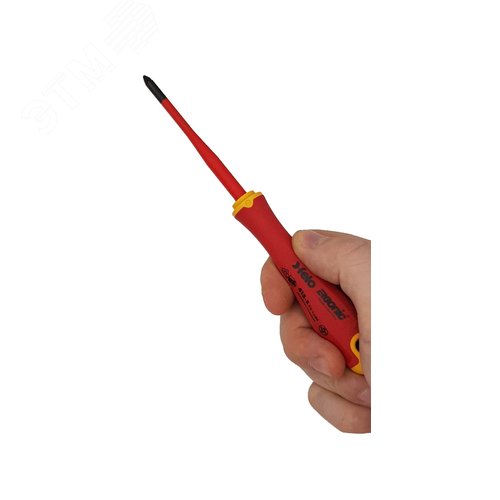 Отвертка диэлектрическая PZ 1х80 E-Slim Ergonic - фото 5