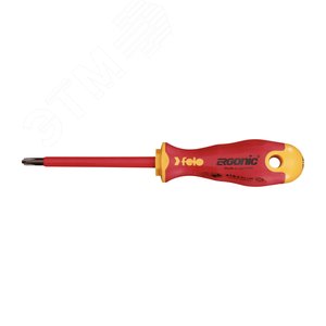 Изображение товара Отвертка диэлектрическая Ergonic крестовая +/- H 1X80 (шт)