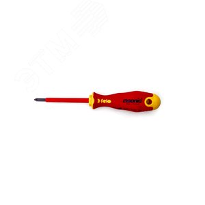 Отвертка диэлектрическая Ergonic крестовая +/- Z 1X80 - фото 1