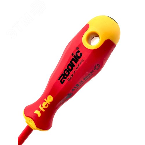 Отвертка диэлектрическая Ergonic TX20х125 - фото 6
