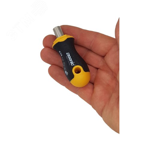 Отвертка под биты 1/4'' Ergonic Stubby - фото 2