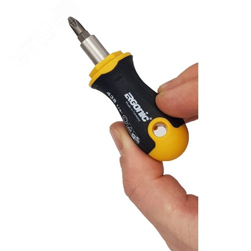 Отвертка под биты 1/4'' Ergonic Stubby - фото 3