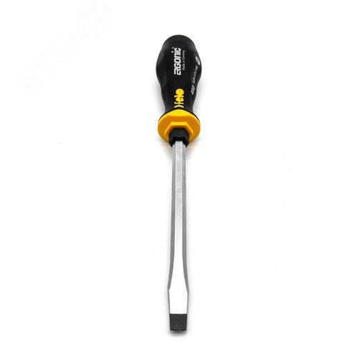 Отвертка плоская шлицевая ударная Ergonic 8,0X1,2X150 - фото 4