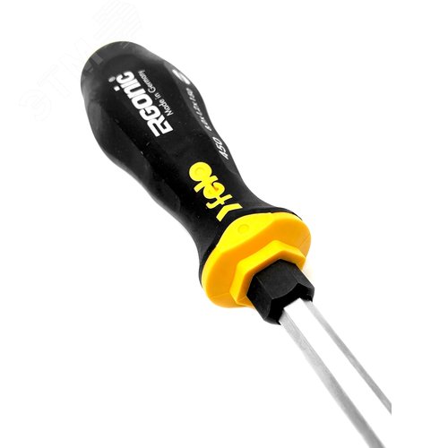 Отвертка плоская шлицевая ударная Ergonic 8,0X1,2X150 - фото 5