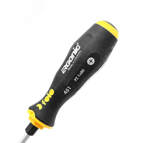 Отвертка Ergonic крестовая ударная PZ 1X80 - фото 6