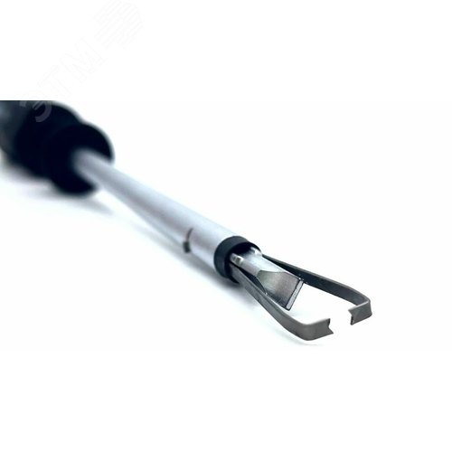 Отвертка плоская шлицевая SL 4,0х0,8 с захватом для крепежа - фото 5