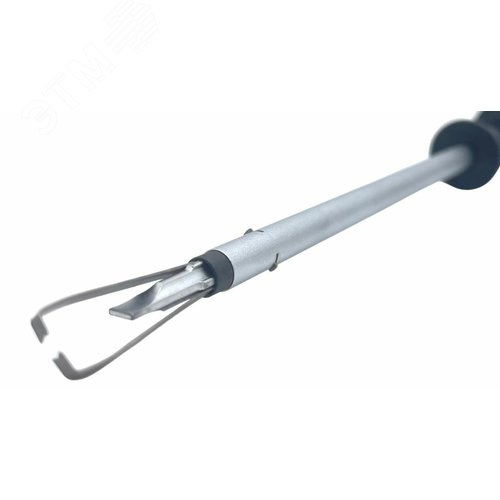 Отвертка плоская шлицевая SL 4,0х0,8 с захватом для крепежа - фото 3