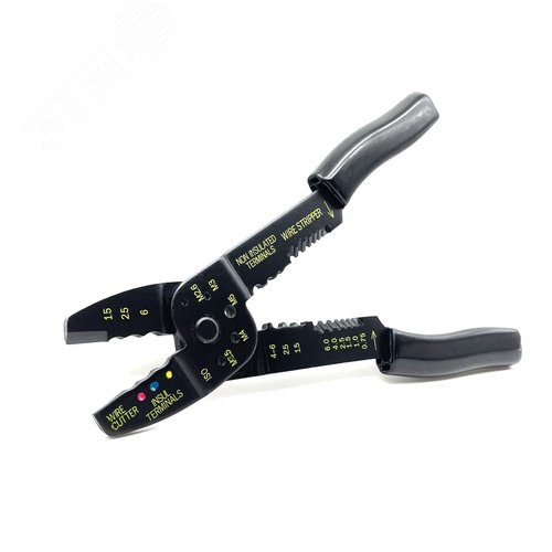Пресс-клещи для изолированных и неизолированных кабельных наконечников 0,75-6 мм2 - фото 3