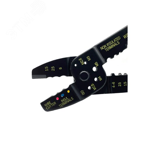 Пресс-клещи для изолированных и неизолированных кабельных наконечников 0,75-6 мм2 - фото 4