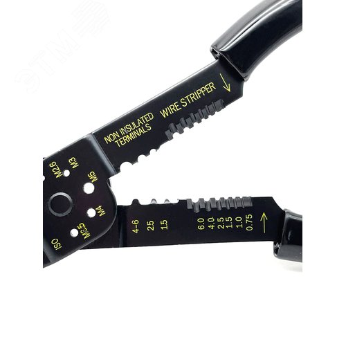 Пресс-клещи для изолированных и неизолированных кабельных наконечников 0,75-6 мм2 - фото 5