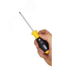 Отвертка шлицевая SL4,0x0,8x100 - фото 7