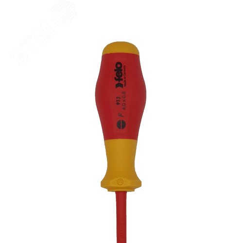 Отвертка диэлектрическая шлицевая SL4,0x0,8x100 - фото 3