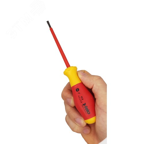 Отвертка диэлектрическая шлицевая SL4,0x0,8x100 - фото 6