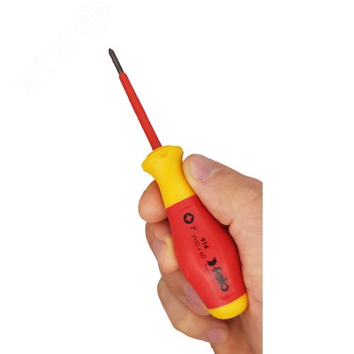Отвертка диэлектрическая крестовая PH0X60 - фото 2