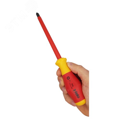 Отвертка диэлектрическая крестовая PH3X150 - фото 3