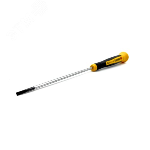 Отвертка для точных работ ESD Safe с защитой от статического напряжения плоская шлицевая 3,0х0,5х100 - фото 2