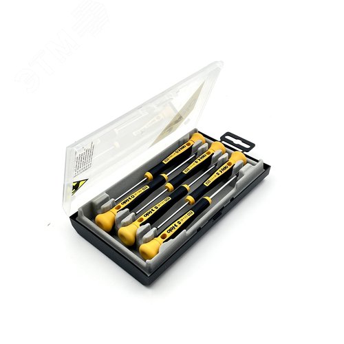 Набор отверток SL/PH для точных работ ESD Safe, 6 шт - фото 2