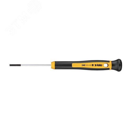 Изображение товара Отвертка шлицевая плоская для точных работ 3,5X0,6X100 (шт)
