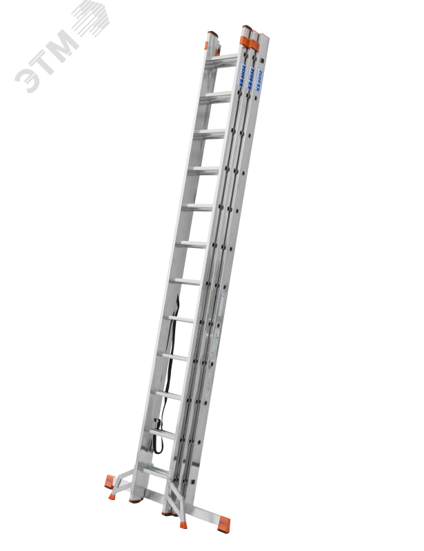 Лестница трехсекционная универсальная TRIBILO Trigon 3х12 129703 KRAUSE - превью 2