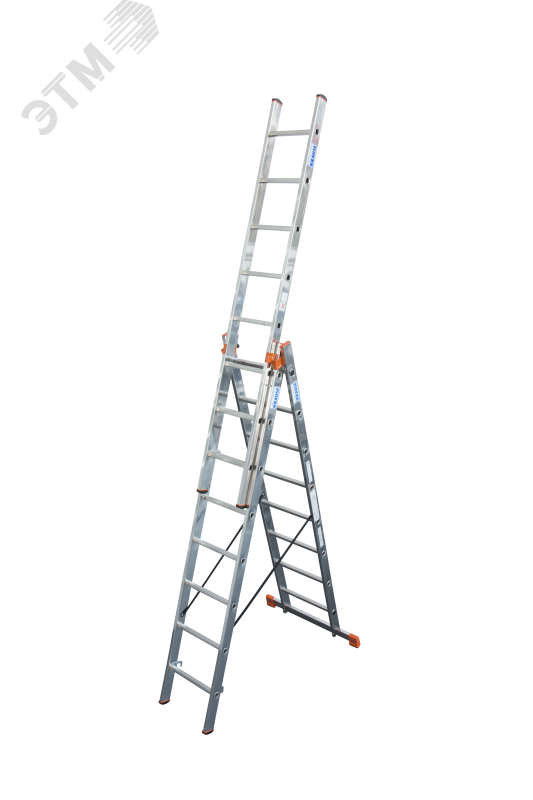 Изображение товара Лестница трехсекционная универсальная с допфункцией TRIBILO 3х8 (шт)
