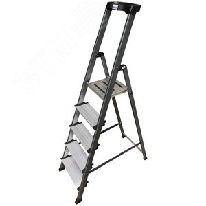 Изображение товара Стремянка анодированная SECURO 5 ступеней (шт)