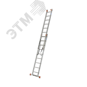 Лестница трехсекционная универсальная TRIBILO 3х9 129673 KRAUSE - 4