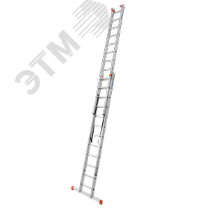 Лестница трехсекционная универсальная TRIBILO Trigon 3х12 129703 KRAUSE - 5