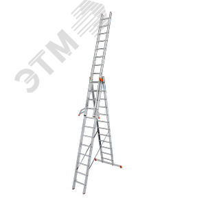 Лестница трехсекционная универсальная TRIBILO Trigon 3х12 129703 KRAUSE
