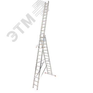 Лестница трехсекционная универсальная с допфункцией TRIBILO  3х12