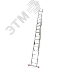 Лестница трехсекционная универсальная с допфункцией TRIBILO 3х8 129741 KRAUSE - 3