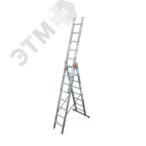 Изображение товара Лестница трехсекционная универсальная с допфункцией TRIBILO 3х8 (шт)
