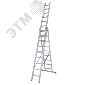 Лестница трехсекционная универсальная с допфункцией STABILO 3х9