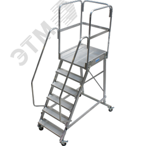 Изображение товара Лестница с площадкой 6 ступеней (шт)